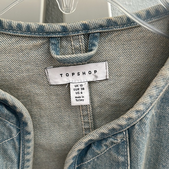 💥Topshop Oversized Denim Jacket💥 - Picture 2 of 7